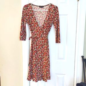 BCBG Max Azria wrap dress, XS Office siren